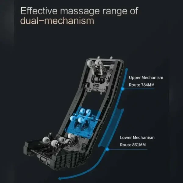 Lambo Luxury Massage Chair (Orange) - Image 4
