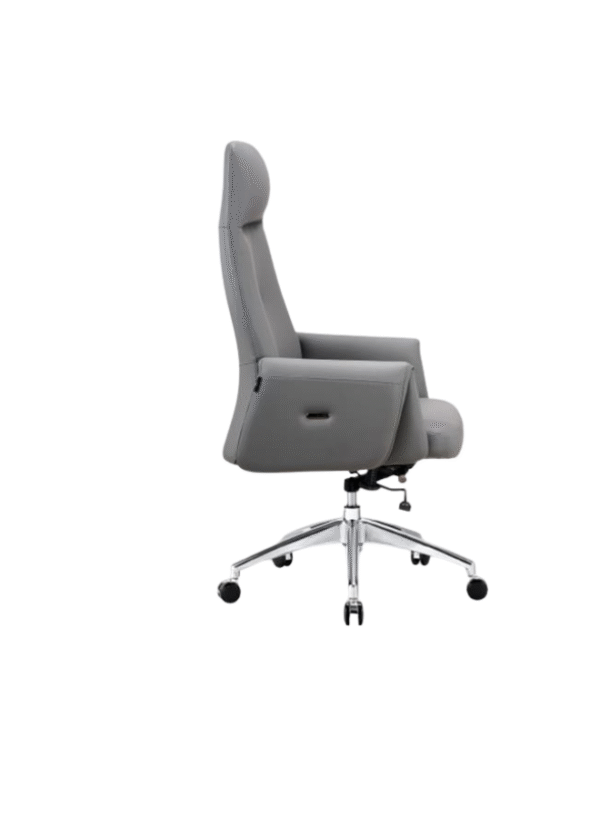 Premium PU Leather Executive CEO Chair with Height Adjustment - Image 11