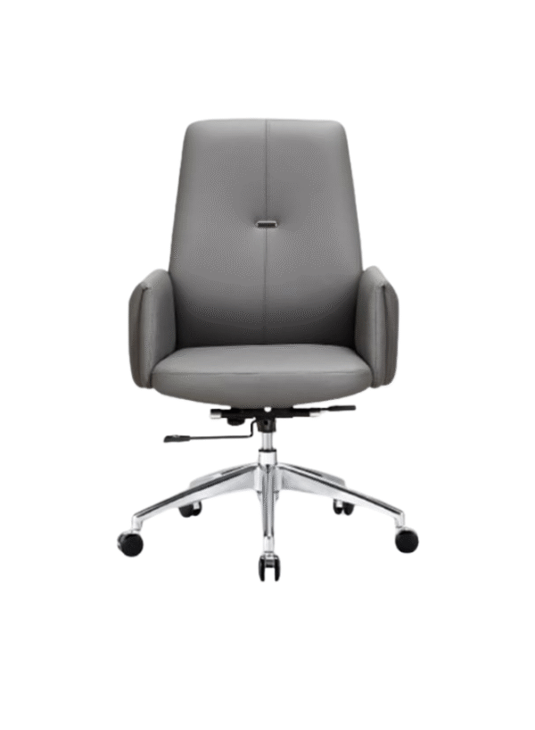Premium PU Leather Executive CEO Chair with Height Adjustment - Image 7