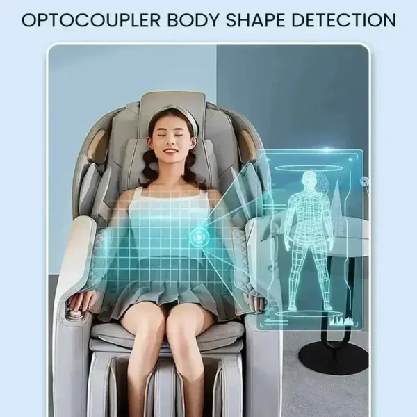 Royal Omega Massage Chair (Grey) - Image 10