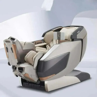 AI Robotic Massage Chair (Glacier Silver) - Image 1