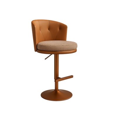 Swivel Bar Stool with Adjustable Height