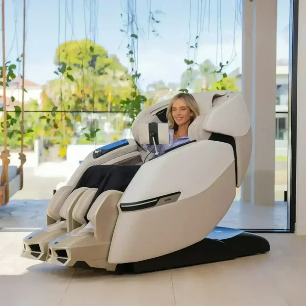 Advanced AI Robotic Massage Chair (Beige) - Image 2
