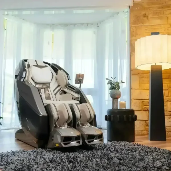 AI Robotic Massage Chair (Glacier Silver) - Image 14