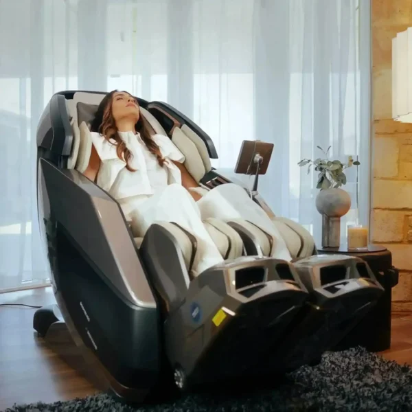 AI Robotic Massage Chair (Glacier Silver) - Image 15