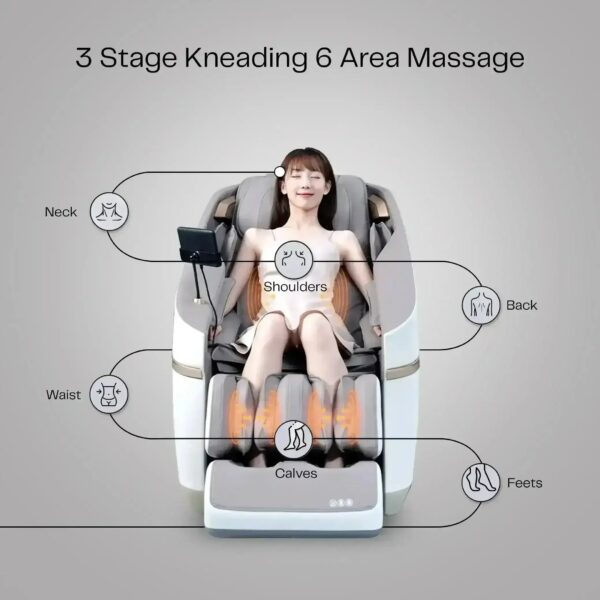 Jimny Max Massage Chair (A36MAX Grey) - Image 2