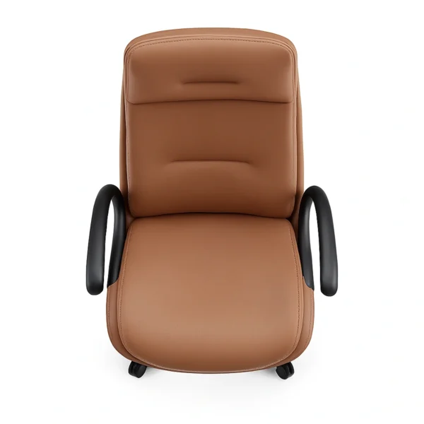 Premium PU Leather CEO Office Chair with Height Adjustment - Image 4