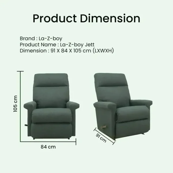 Jett La-Z-Boy Wall Recliner - Image 2
