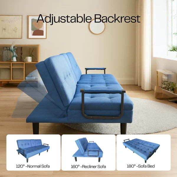 Casa Bellare Convertible Sofa Bed - Image 8