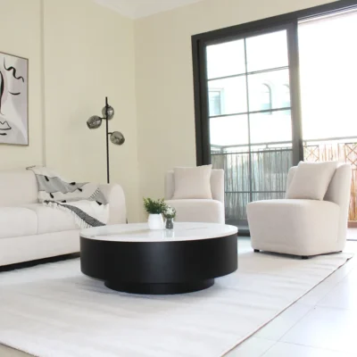 Rug Hayat (L) in off-white