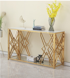 Elegant Gold Console Table for Your Modern Home