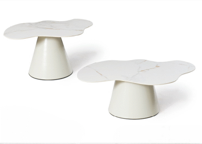 Unique Modern Coffee Table Set for Sale