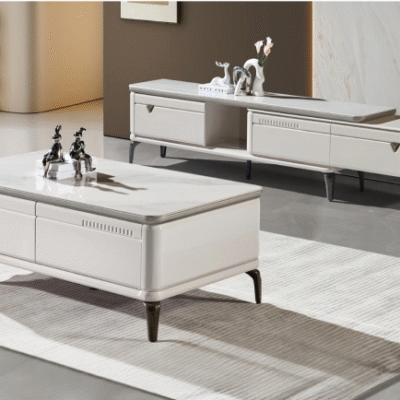 Elegant Modern Coffee Table Set