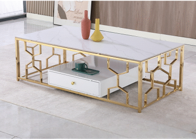 Elegant Marble Coffee Table