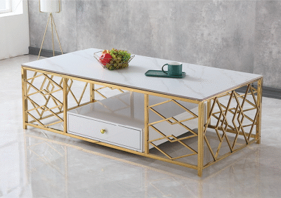 Glam Marble Coffee Table