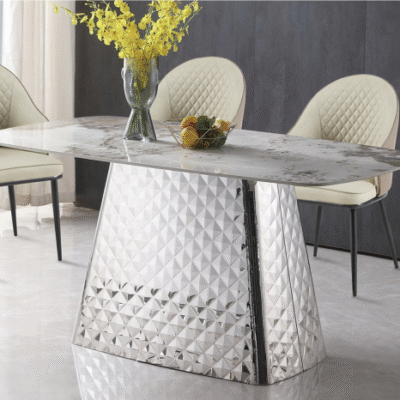 Crystal Luxe 8-Seater Dining Set