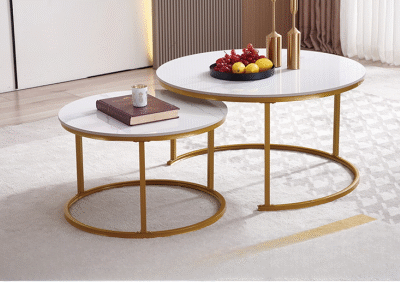 Modern Nesting Coffee Table Set