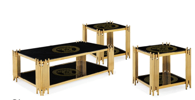 Luxe Emblem Coffee Table Set